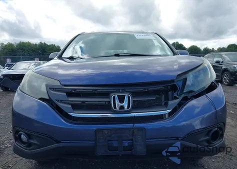 2013 Honda Cr-V Ex-L z USA, uszkodzony, nr VIN 2HKRM4H74DH612361